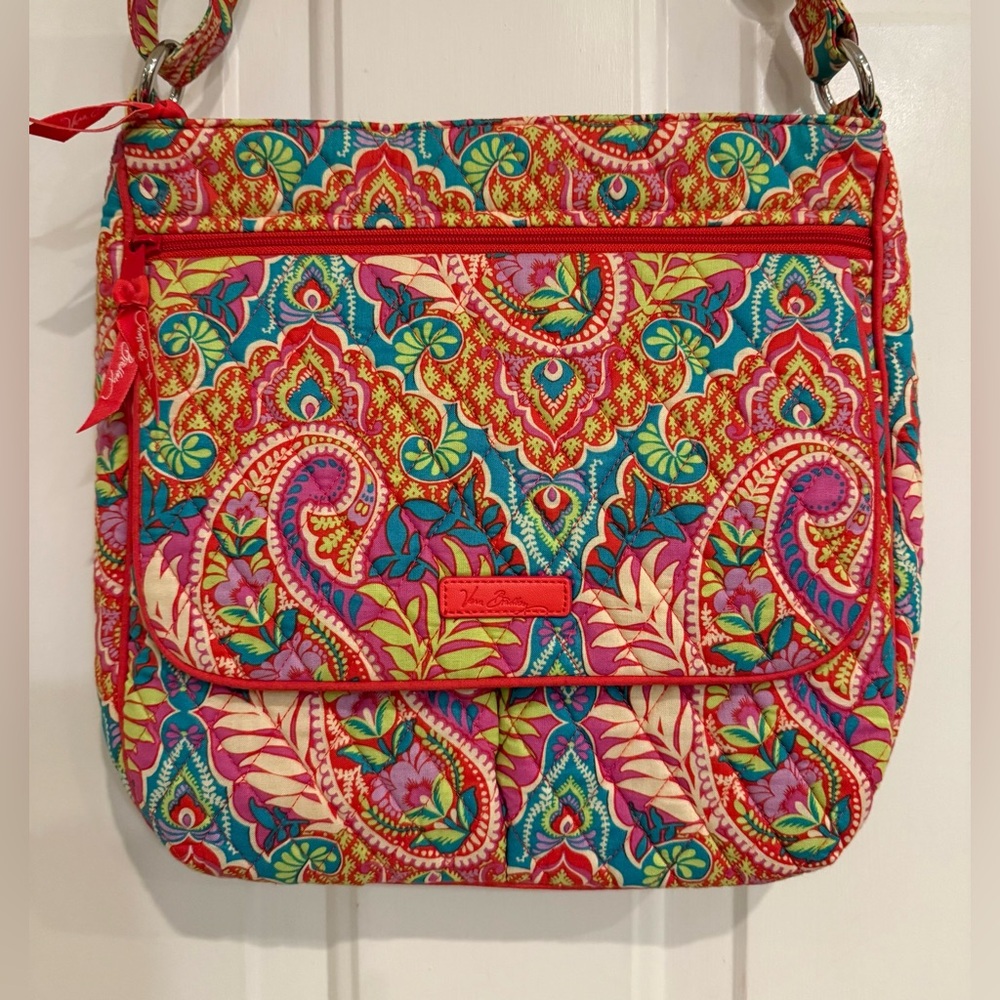 🌺 Vera Bradley Paisley in Paradise Mailbag – New - Picture 3 of 9